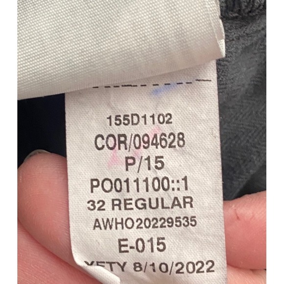 Abercrombie Fitch High Rise Flare Jeans Women's  32x34 Black Wash Denim - Picture 7 of 8